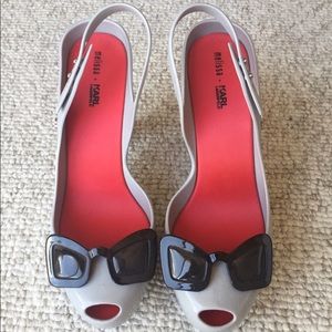 Melissa ultra girl heel + Karl lagerfeld